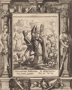 司教、1651年。 作： Wenceslaus Hollar