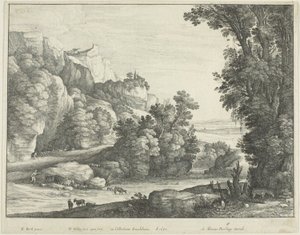 牛の飲酒 作： Wenceslaus Hollar