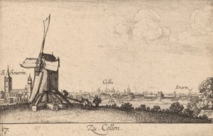 ケルン、1635年。 作： Wenceslaus Hollar
