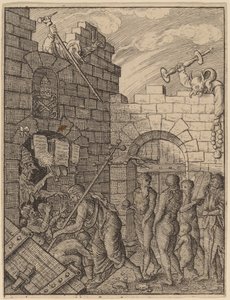 地獄への降下 作： Wenceslaus Hollar