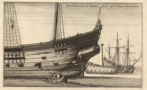ダッチウエストインディアマンステート2 作： Wenceslaus Hollar