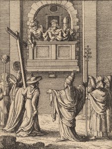 男を見よ。 作： Wenceslaus Hollar