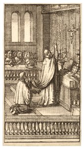 ホストの昇格 作： Wenceslaus Hollar