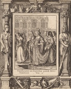 皇后陛下、1651年 作： Wenceslaus Hollar
