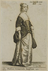 英国紳士 作： Wenceslaus Hollar