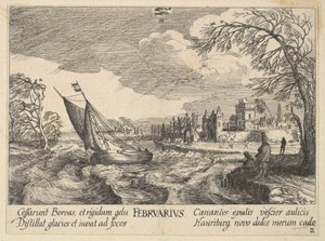 1628年2月29日。 作： Wenceslaus Hollar