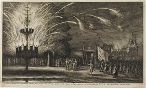 ヘミセムの花火 作： Wenceslaus Hollar