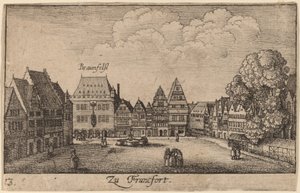 フランクフォート 作： Wenceslaus Hollar
