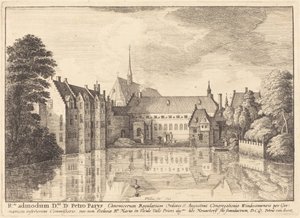 グレーネンダール修道院 作： Wenceslaus Hollar