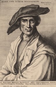 ハンス・フォン・ズールチ、ゴールドスミス、1647年 作： Wenceslaus Hollar