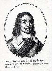 ヘンリー・グレイ、初代アール・スタンフォード 作： Wenceslaus Hollar