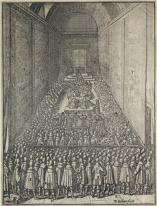 House of Lords, Palace of Westminster in London, c.1650 (etching)   1461630   ja       japanese Successfully Translated  Original: Upon the Aare between Unterseen and the Lake of Brientz Translat: Upon the Aare between Unterseen and the Lake of Brientz 144 作： Wenceslaus Hollar