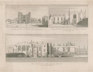 エルサレムの聖ヨハネホスピタラーズの家、クラーケンウェル 作： Wenceslaus Hollar