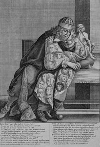トーマス・キリグルーの詩「Letcherie」への挿絵、c.1664 作： Wenceslaus Hollar