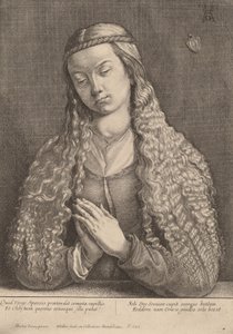 カタリーナ・フルレジェリン 1646年 作： Wenceslaus Hollar