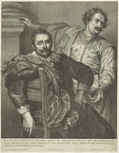 ルカとウェールのコルネリス 作： Wenceslaus Hollar