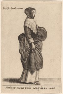 寛大な英国人女性 作： Wenceslaus Hollar