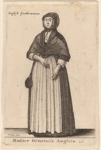 寛大な英国人女性 作： Wenceslaus Hollar