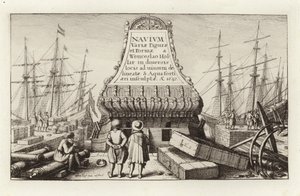 さまざまな形や形のボート 作： Wenceslaus Hollar