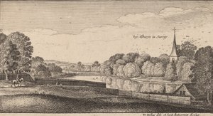 1645年、アルバリーの近く。 作： Wenceslaus Hollar