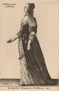高貴なフランス人女性。