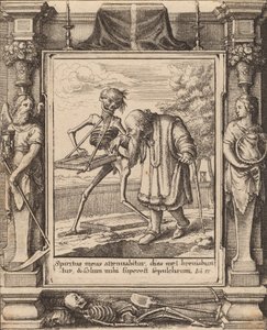 オールドマン、1651年 作： Wenceslaus Hollar