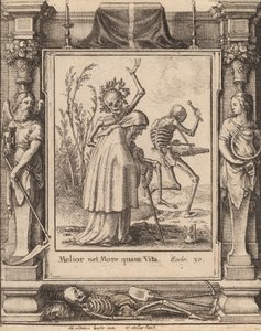 老婆、1651年。 作： Wenceslaus Hollar