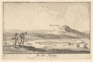 ネッカー、1635年。 作： Wenceslaus Hollar