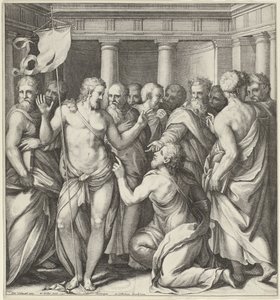 トーマスの不信 作： Wenceslaus Hollar