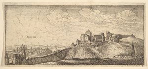 パッサウ、1652-77。 作： Wenceslaus Hollar