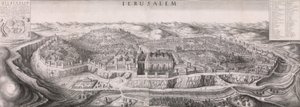 エルサレムの展望、1660年、1660年。