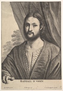 ラファエル、1651年。 作： Wenceslaus Hollar