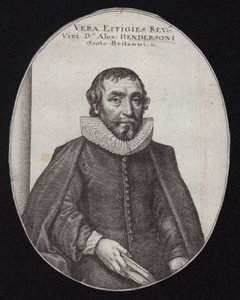 アレクサンダーヘンダーソン牧師 作： Wenceslaus Hollar