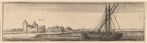 Roerort、c。 1632年。 作： Wenceslaus Hollar