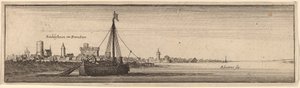 ルデスハイム、1632-1636年頃。 作： Wenceslaus Hollar