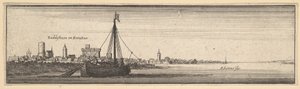 リューデスハイム、1642-44。 作： Wenceslaus Hollar
