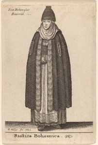 ボヘミアの国 作： Wenceslaus Hollar