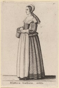 フランスの田舎 作： Wenceslaus Hollar