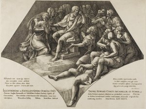 セレウコスと息子 作： Wenceslaus Hollar