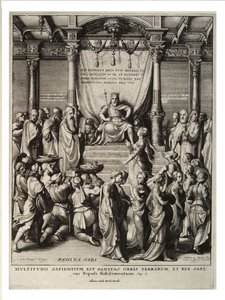 ソロモンとシバの女王状態3 作： Wenceslaus Hollar
