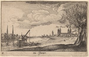 シュパイアー 作： Wenceslaus Hollar