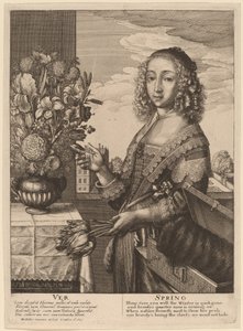 バネ 作： Wenceslaus Hollar