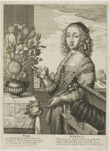 春 作： Wenceslaus Hollar