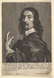 ステファノデッラベラ、1649年。 作： Wenceslaus Hollar