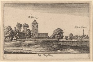ストラスブール 作： Wenceslaus Hollar