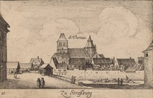 ストラスブール、1635年 作： Wenceslaus Hollar