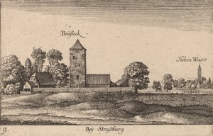 ストラスブール、1635年。 作： Wenceslaus Hollar
