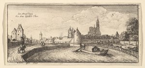 ストラスブール、1663-65年。 作： Wenceslaus Hollar