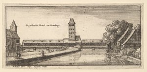 ストラスブール、1665年。 作： Wenceslaus Hollar