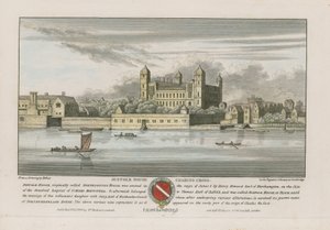 サフォークハウス、チャリングクロス、ロンドン 作： Wenceslaus Hollar